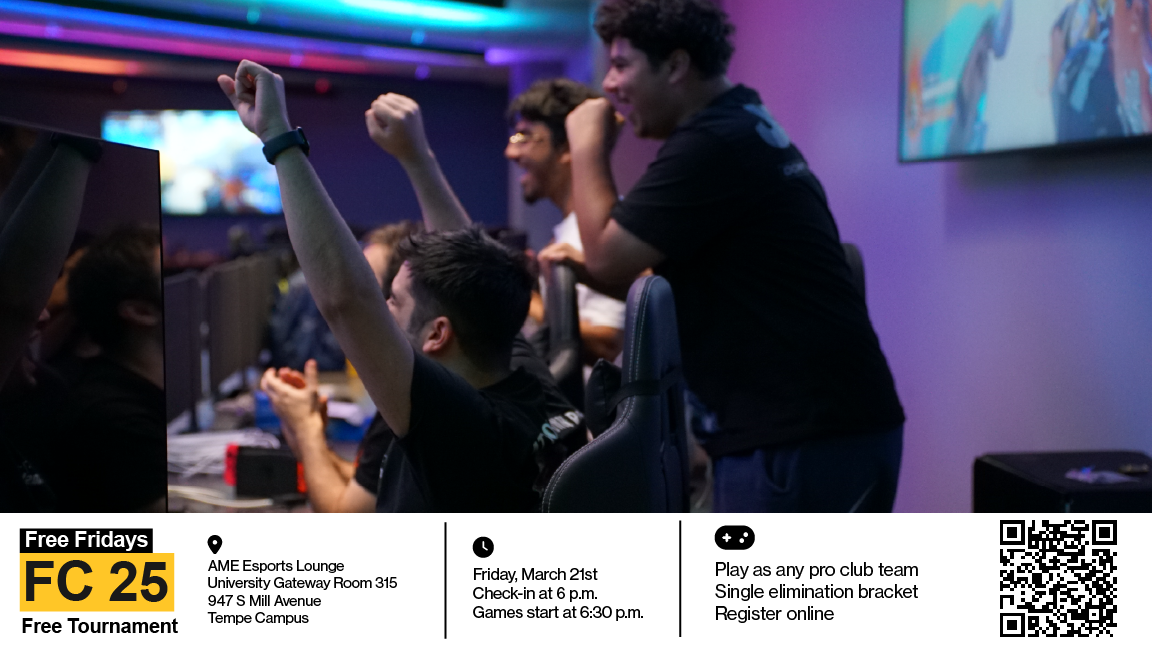 Free Fridays - EA FC 25. March 21st at 6 pm.